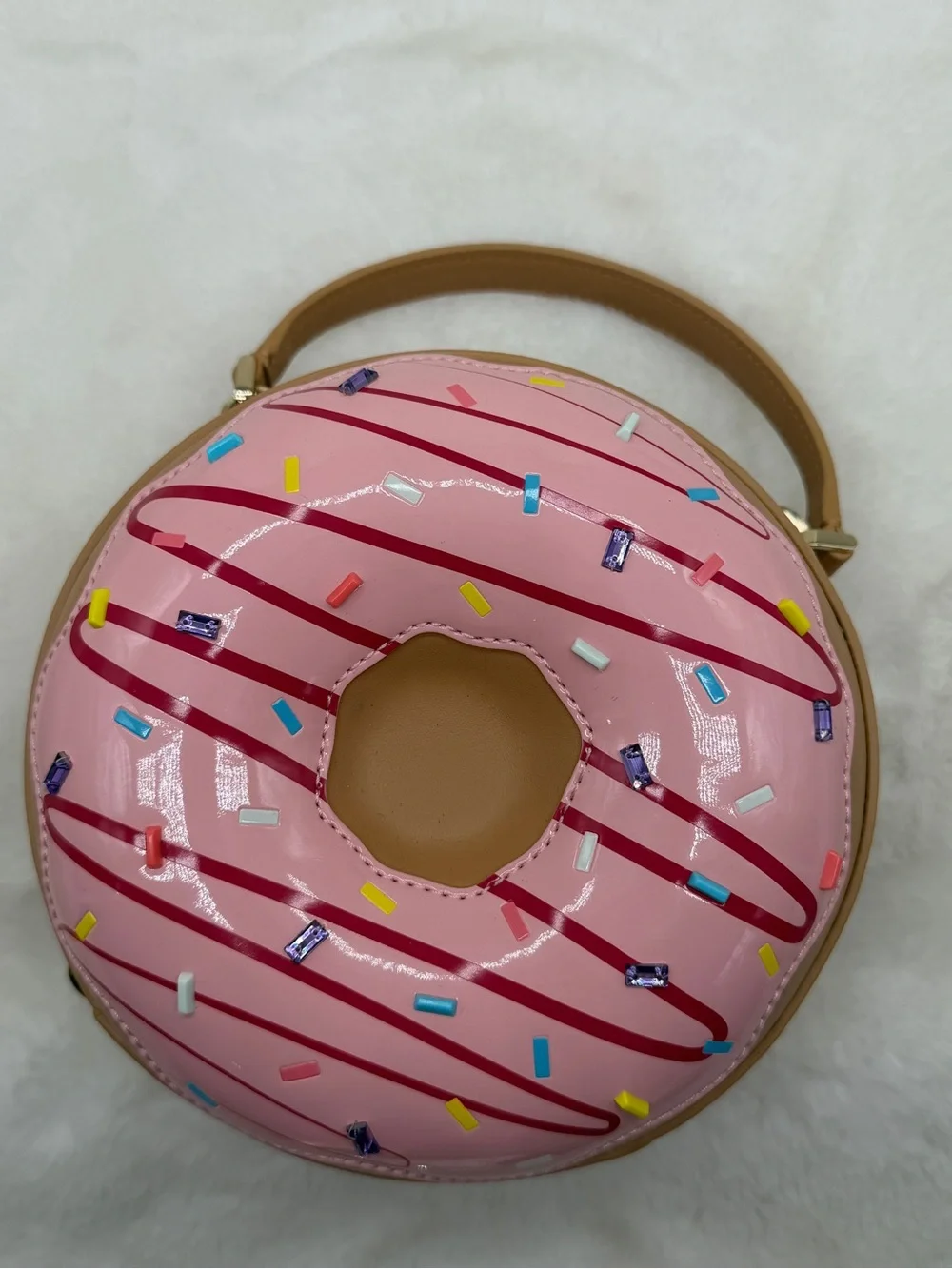 NWOT Kate Spade Coffee Break 3d Donut Crossbody
